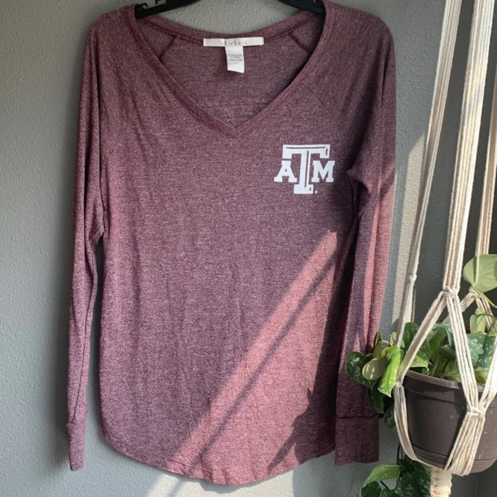 Chicka-d Texas A&M Long-Sleeve Tee